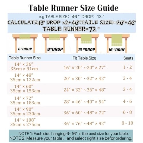 Boho Table Runner, Natural Cotton Woven Macrame Table 14×48 Inch Taupe/Ivory gallery