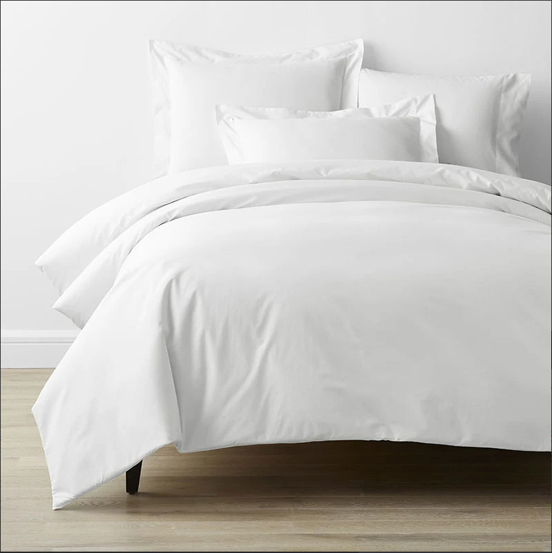 The Company Store - Classic Cool Cotton Percale Bed Duvet Cover - Brand New gallery