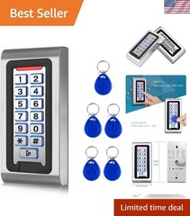 User-Friendly Weatherproof Access Control Keypad – 2000 Users & Bright Backlight