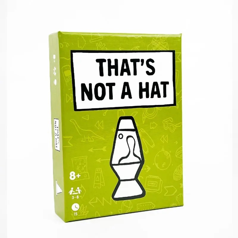 That'S Not a Hat-Fun Bluffing & Memory Party Game for All Ages Component 3-8 PL gallery