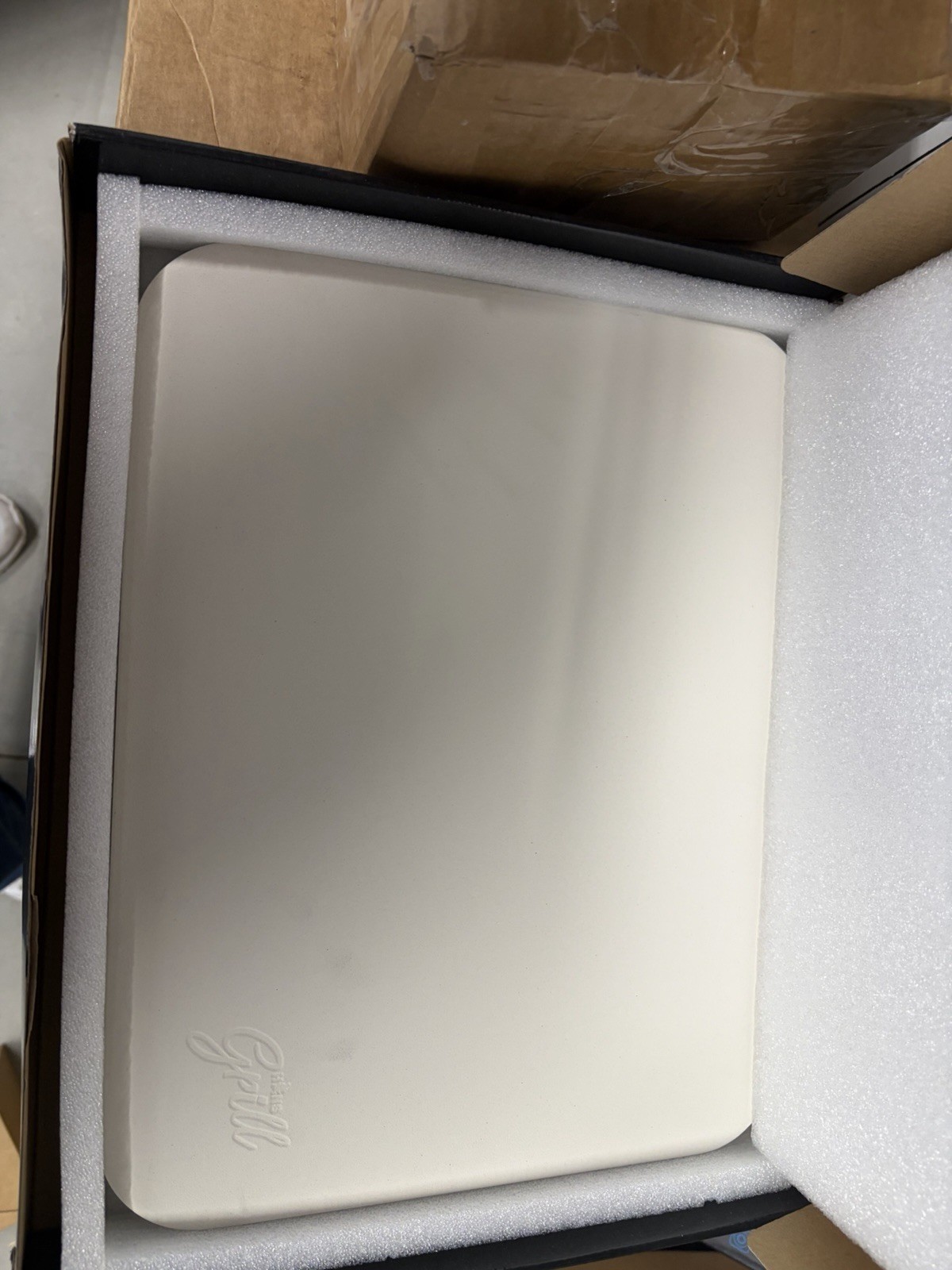 HANS GRILL PIZZA STONE | Rectangular Pizza Stone For Oven Baking BBQ Grillin... gallery