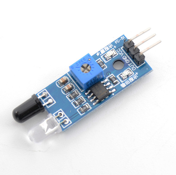 3pin IR Infrared barrier Module car obstacle avoidance obstacle sensors Module gallery