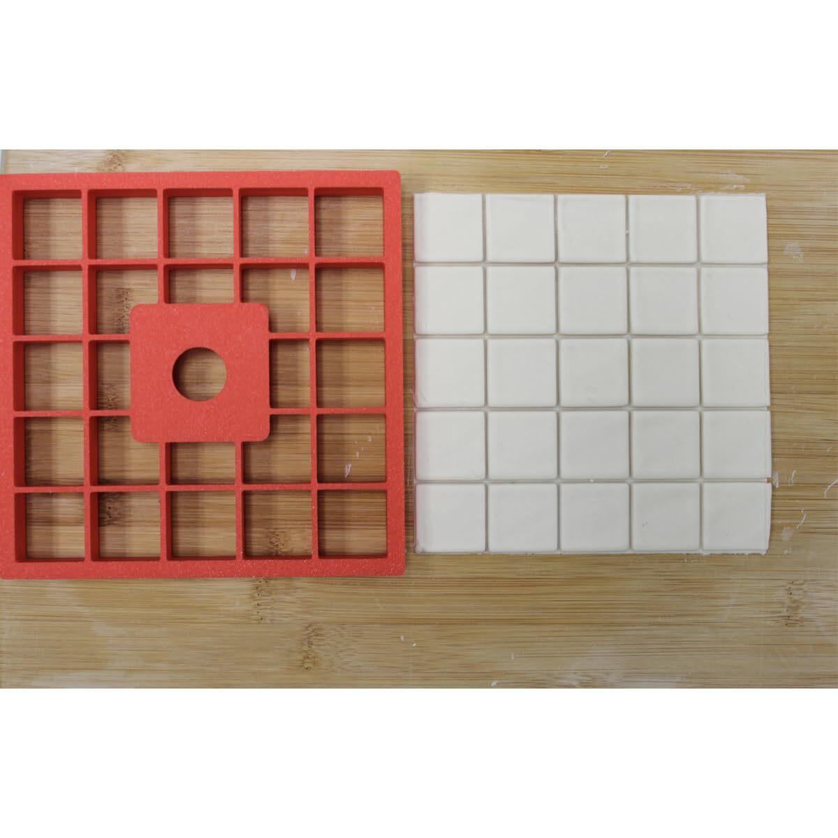 25x1”x1" Multi Squares Cookie Cutter (5 x 5 in) Sturdy, Durable and Reusable gallery