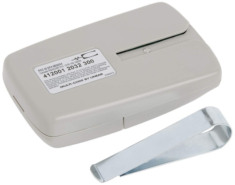 Multi-Code 2-Channel Visor Transmitter Soft Gray Original Version gallery