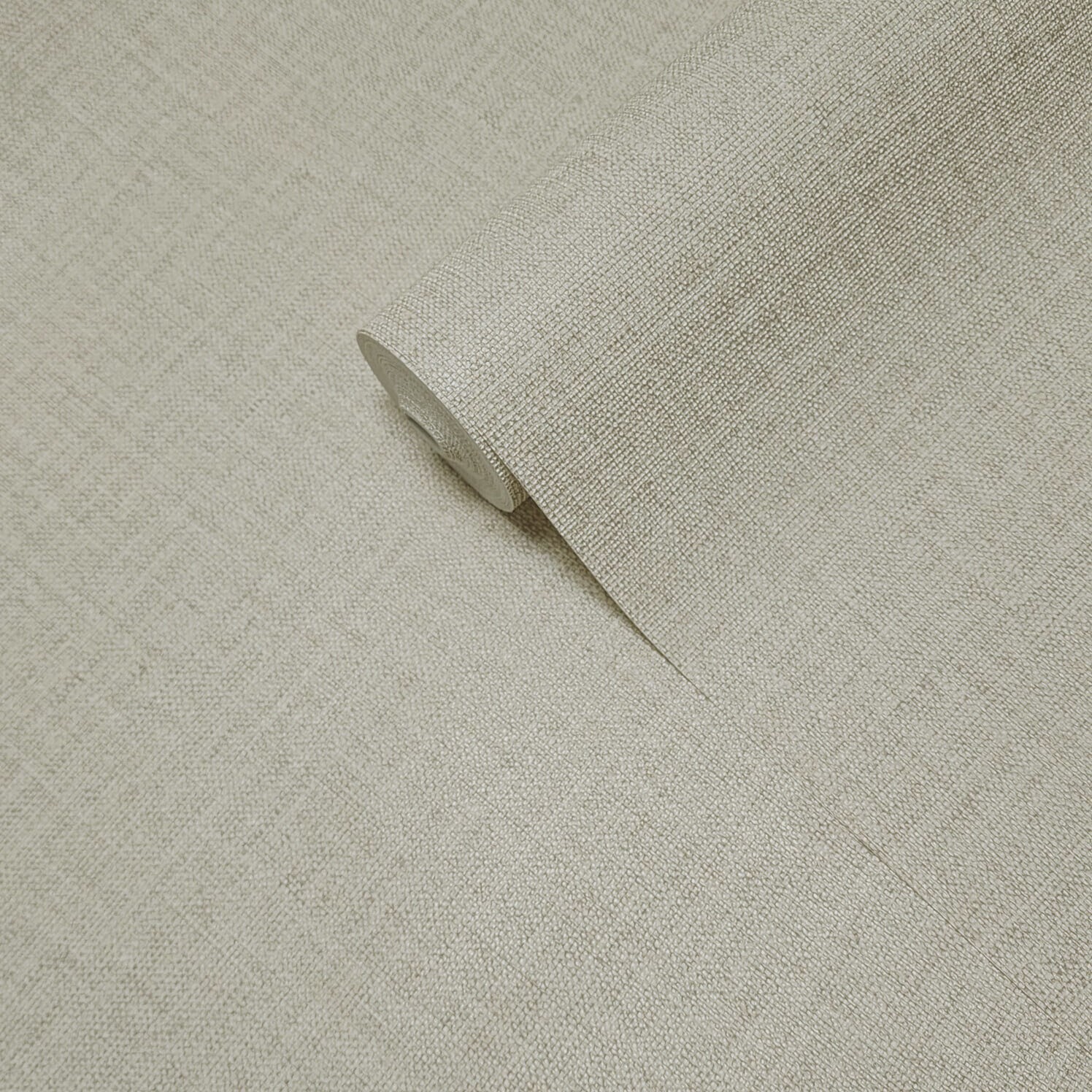 Modern rustic grayish tan plain faux woven fabric textured plain Wallpaper rolls gallery