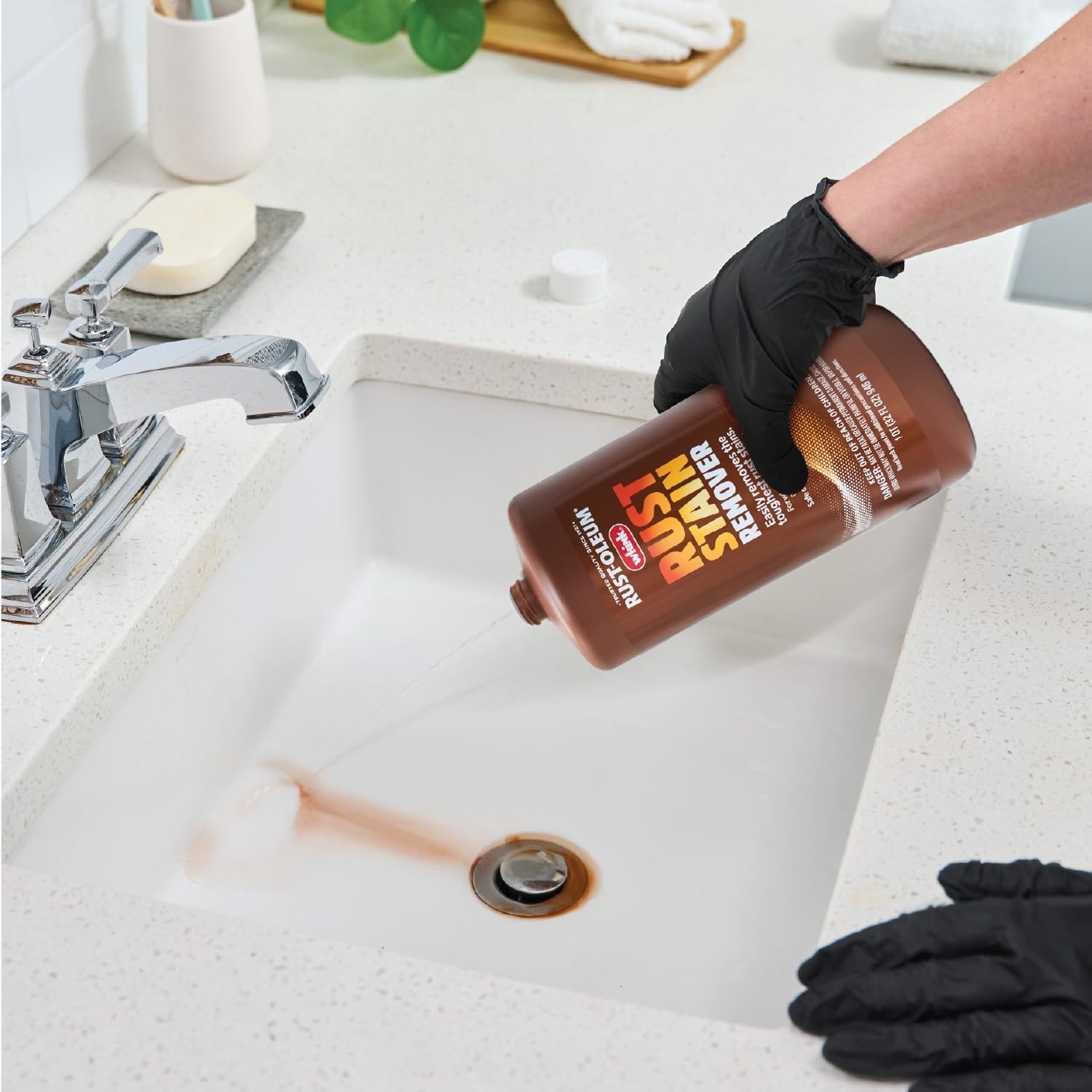 Rust-Oleum Whink Rust Stain Remover | Heavy-Duty Iron Stain Remover for White To gallery