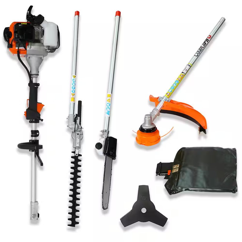 4 in 1 Multi-Functional Trimming Tool, 33CC 2-Cycle Garden Tool System with Gas gallery
