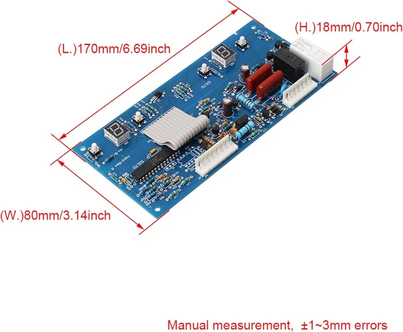 Replacement Control Board for Refrigerators - 170MM, No Batteries Required gallery