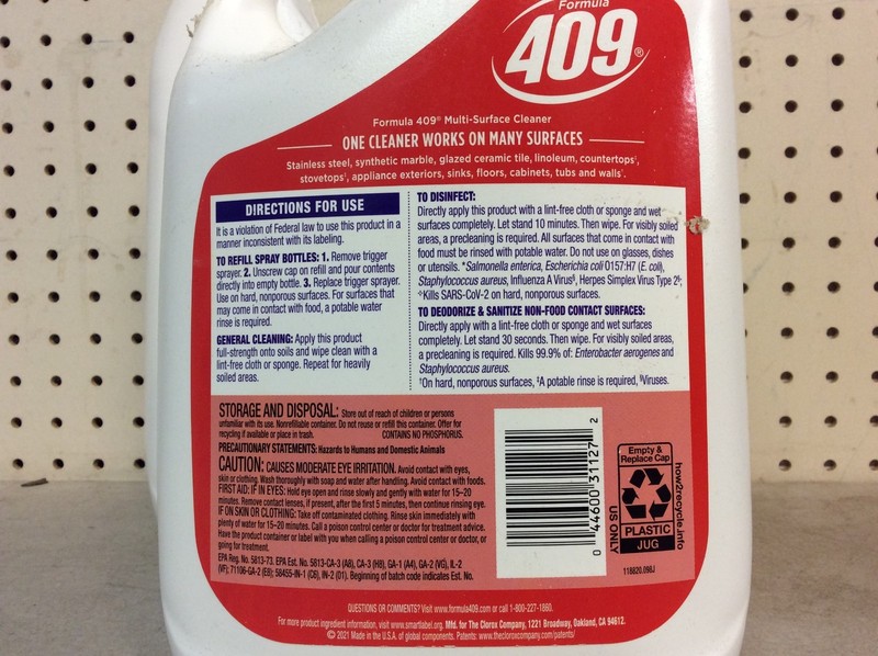 Formula 409 Multi Surface Cleaner, 128 fl oz, PACK OF 2 BOTTLES gallery