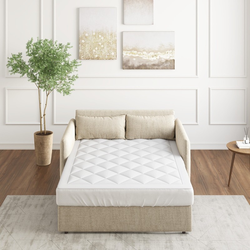 Sleep Philosophy Waterproof Sofa Bed Mattress Protection Pad with 3M Scotchgard gallery