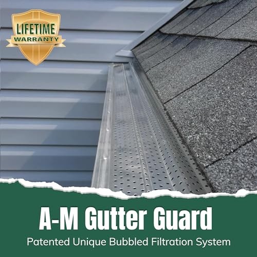 – Premium Heavy-Duty Lifetime Quality Aluminum - Leaf & 5 Inch - 31 Feet gallery