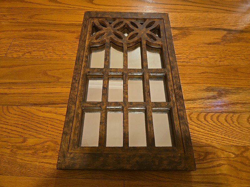 Decorative Wall Mirror Medium Size Wall Hanging Heavy 14"x8" gallery