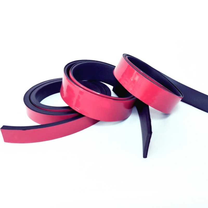 Black Solid Nitrile Rubber Strip Self Adhesive Backed NBR Anti Oil Seals Gasket gallery