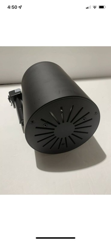Lithonia Lighting Black Front Loading Flat Back Commercial Track Head PAR30 DBL gallery