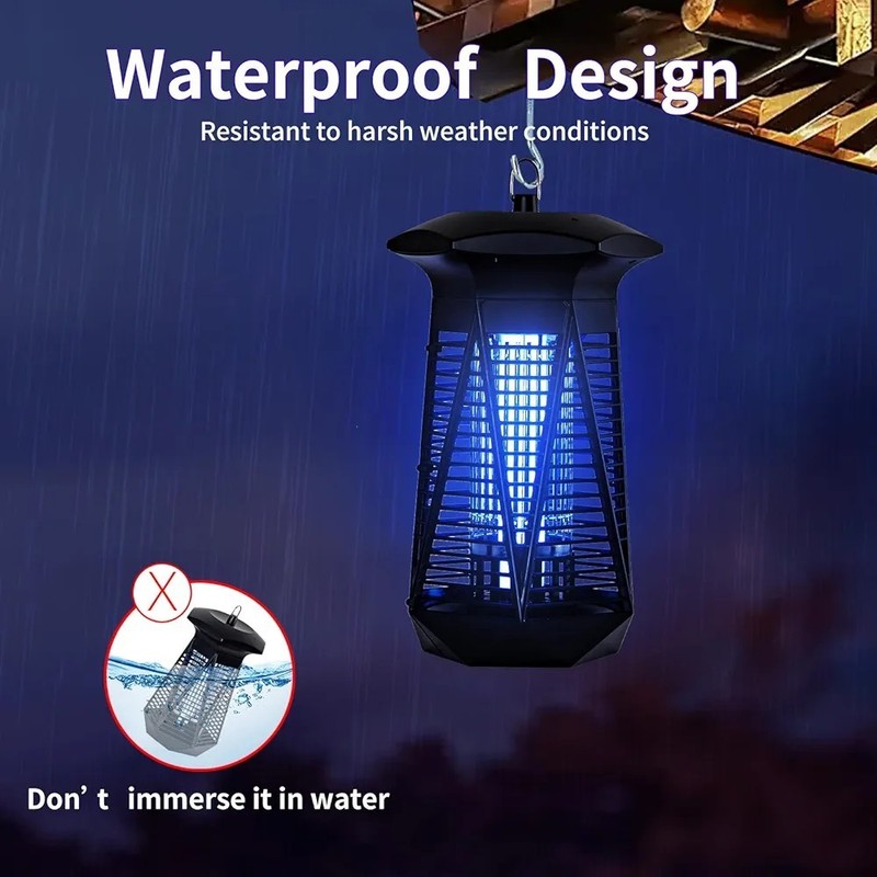 NO BUZZ BUG ZAPPER AREA COVERAGE 1500SQ FT, POWER CORD LENGTH 48 INCHES gallery