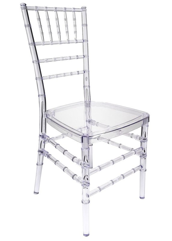 Clear Resin “Pro-Clear™” Unassembled Chiavari Chair, 4 Chair Bundle by Chivari gallery