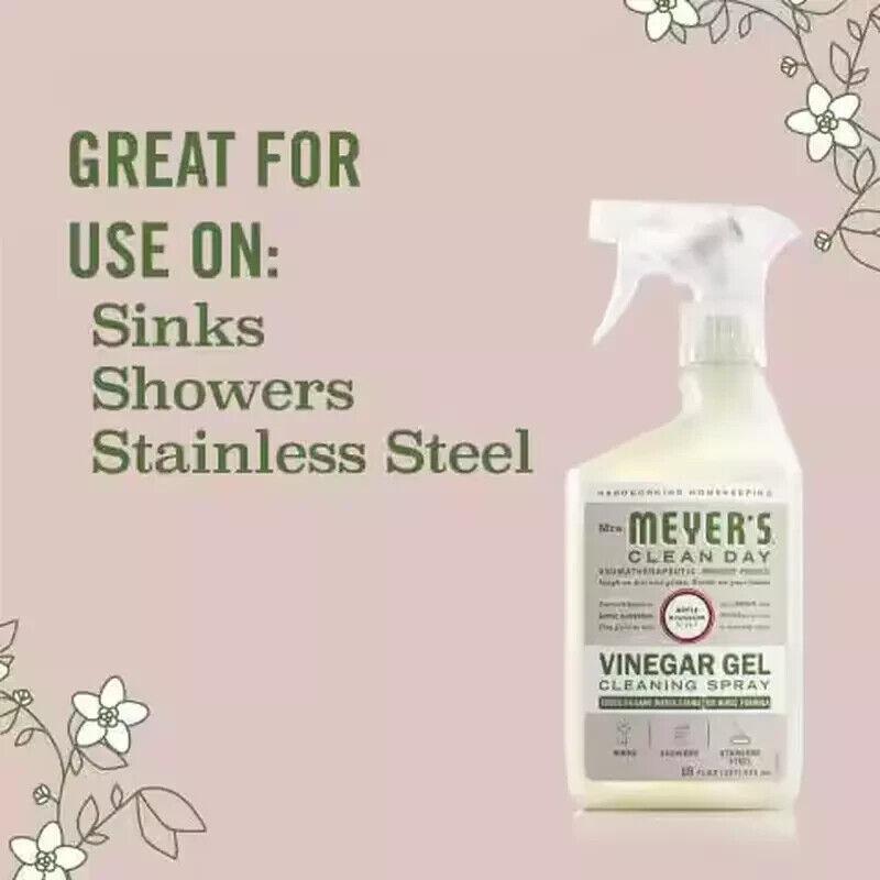16 Oz. Vinegar Cleaning Spray Countertop Polish Apple Blossom gallery