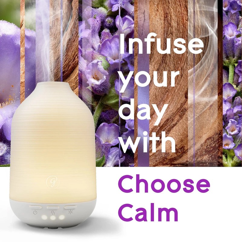 Glade Aromatherapy Diffuser & Essential Oil Air Freshener Choose Calm Lavender gallery