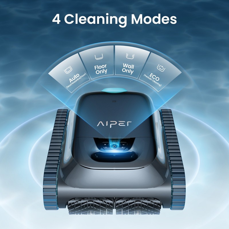 Cordless Robotic Pool Vacuum Cleaner,App Support,AIPER Scuba S1 2025 gallery