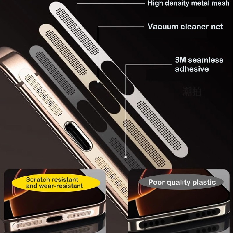 8 Packs New Dust Plug for iPhone 17 16 15 Series, USB C Cover Cap, USB C Port Cl gallery