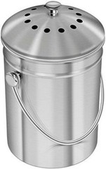 Utopia Kitchen Compost Bin for Kitchen Countertop – 1.3 Gallon Compost Bucket