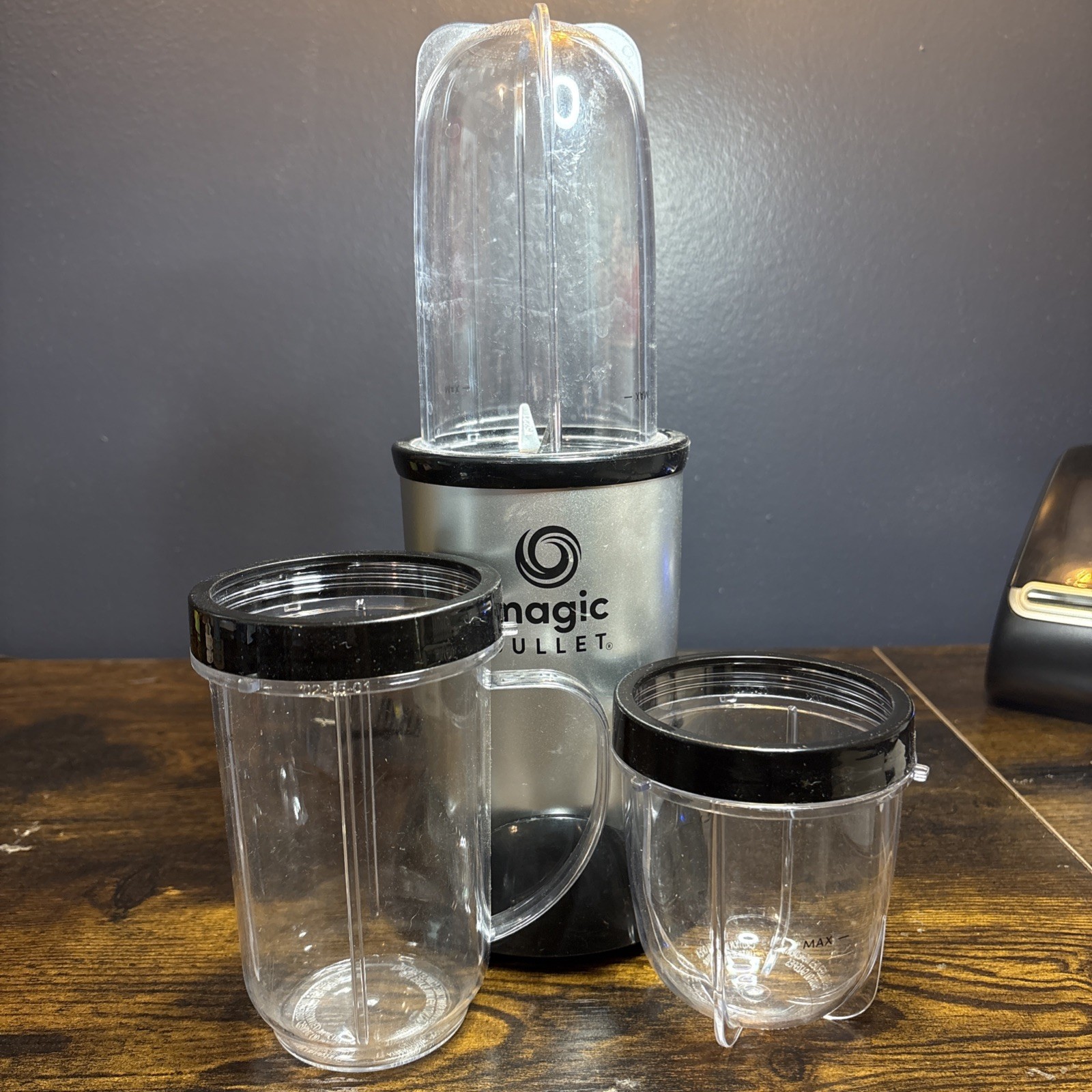 Magic Bullet MBR-1101 Blender And Cup Lot Tested Working gallery