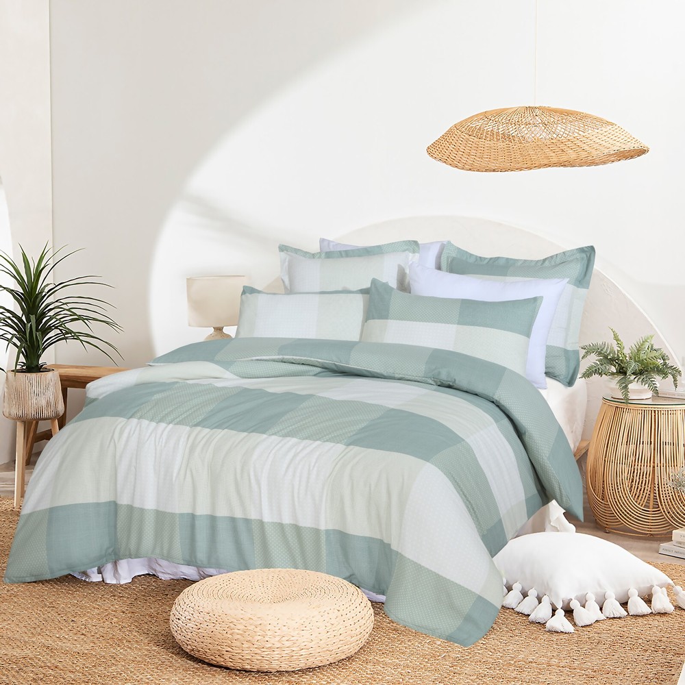 3Pcs Single/Double/Queen/King Size Bed Quilt/Doona/Duvet Cover Set Ultra Soft AU