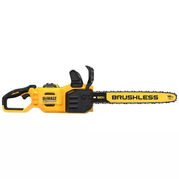 DeWALT FlexVolt 20V/60V 18" Brushless Chainsaw + 9AH Battery &Charger DCCS670X1 gallery