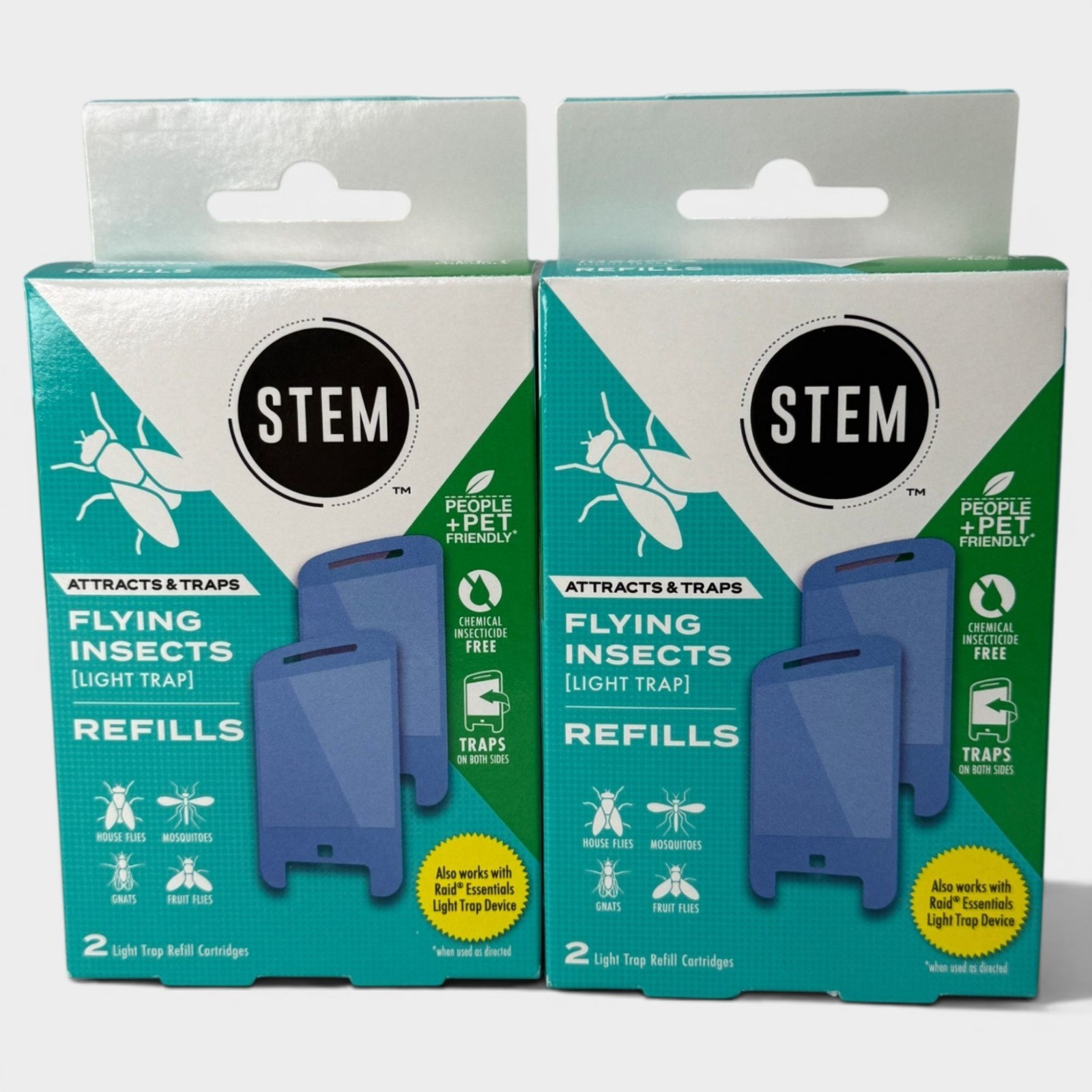 STEM Light Trap Attracts & Traps Flying Insects Starter Kit + 5 Refills gallery