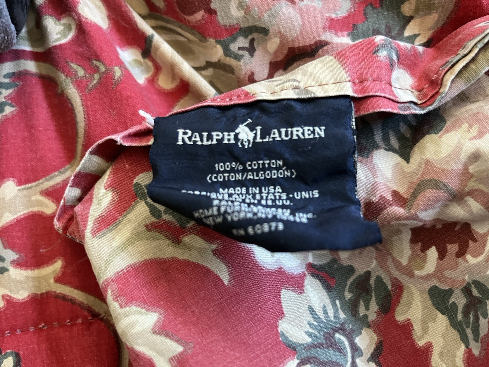 RALPH LAUREN Blue Label Danielle Marseilles full-queen comforter & 1 stand. sham gallery