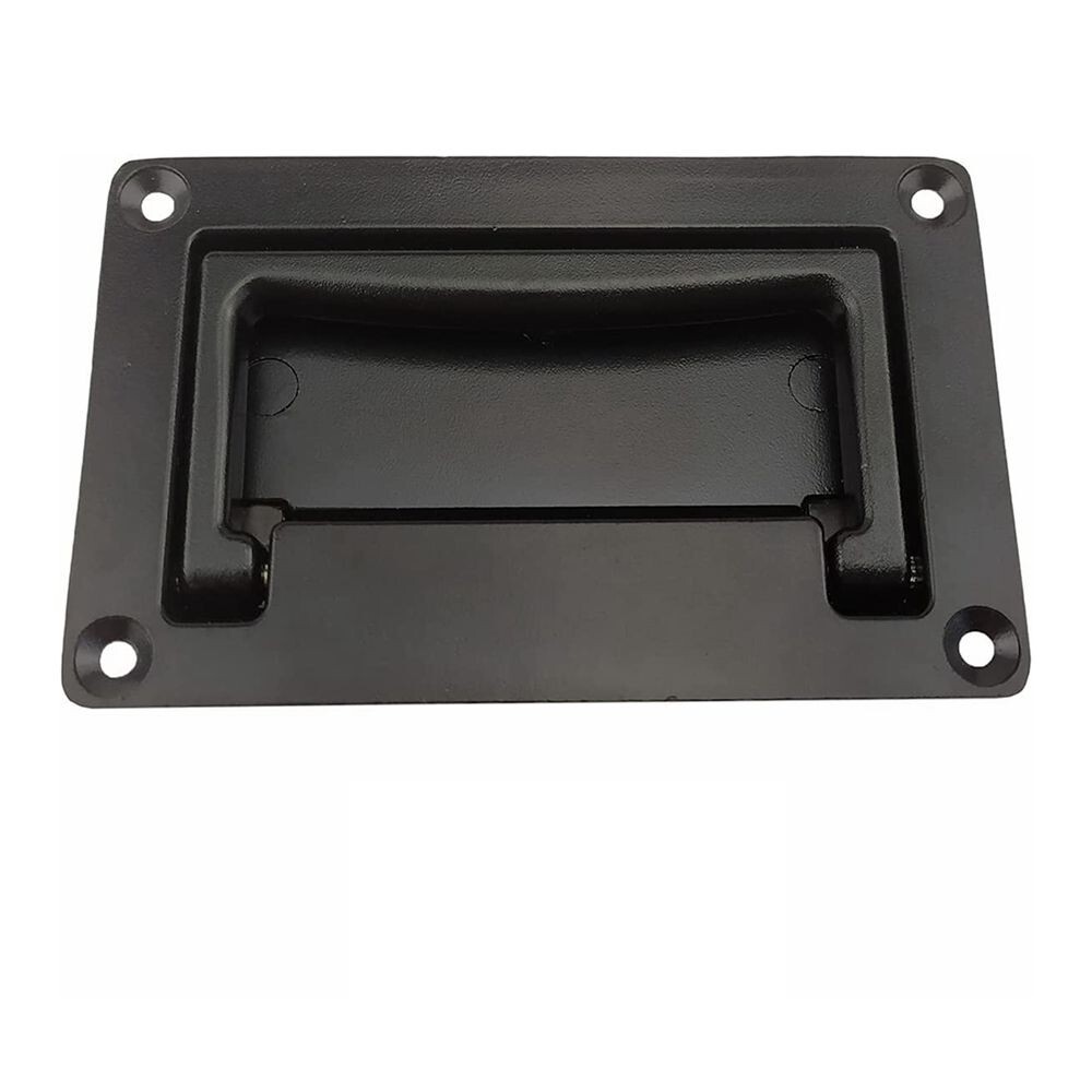 Zinc Alloy Recessed Pull Handle Container Handle Black Flush Lift Door 4.33" C77 gallery