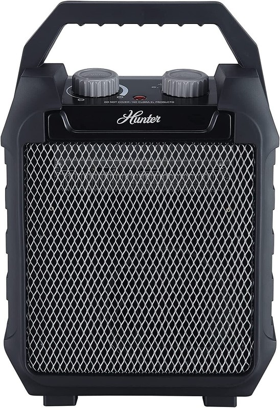 Hunter Recirculating Utility Space Heater Thermostat Portable Compact 1500W gallery