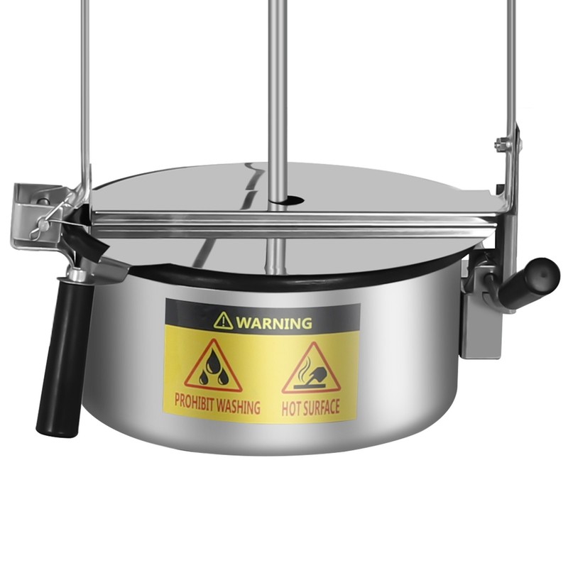 Bar Style Popcorn Machine Maker Popper with Kettle Commercial Popcorn Machine gallery