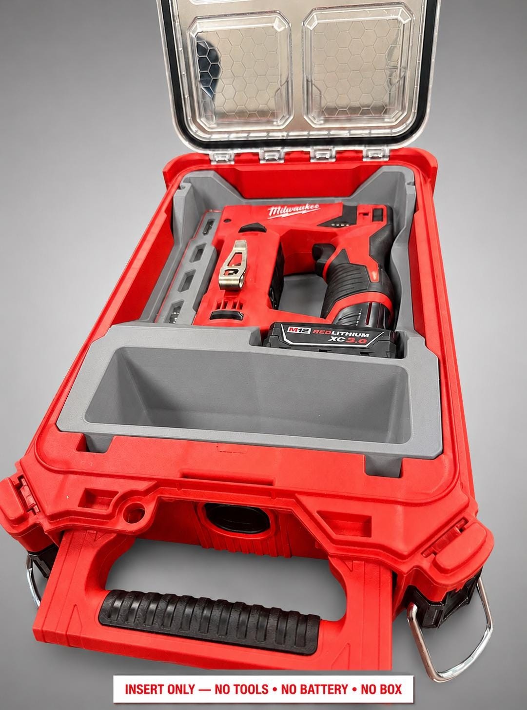 Milwaukee Packout Insert for M12 12V Cordless 3/8 in. Crown Stapler gallery