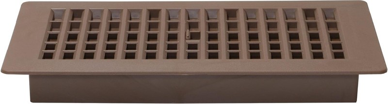 High Quality Plastic Floor Register in Oak Brown for Easy Airflow gallery
