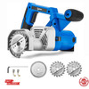 Toe Kick Saw EKS85, 3-3/8 In. Blades, 2 Alloy Blade for Woods, 1 Diamond Blade f gallery