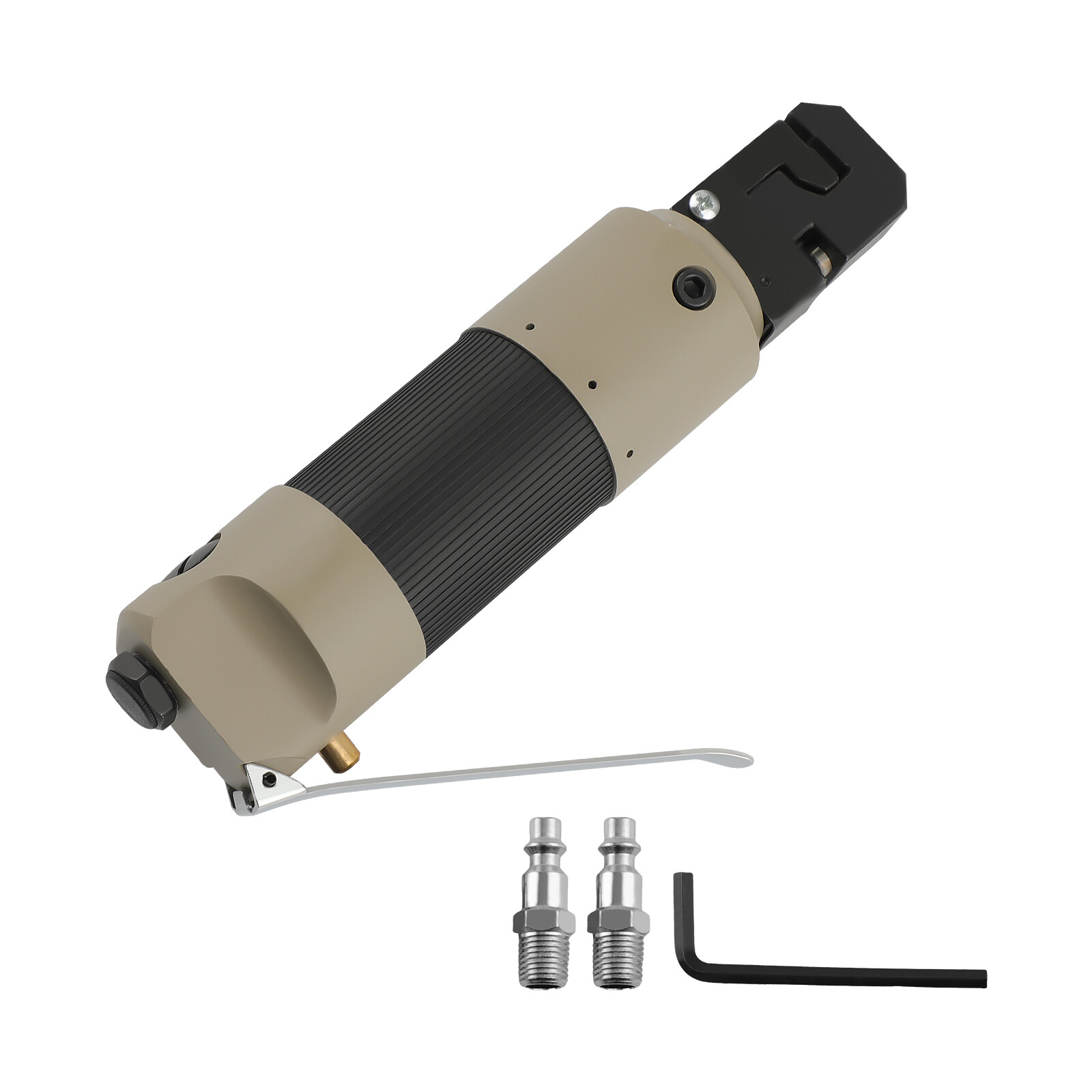 Powered Air Punch Flange Tool Auto Body Pneumatic Crimping Punch Tool 1/4" 90PSI gallery