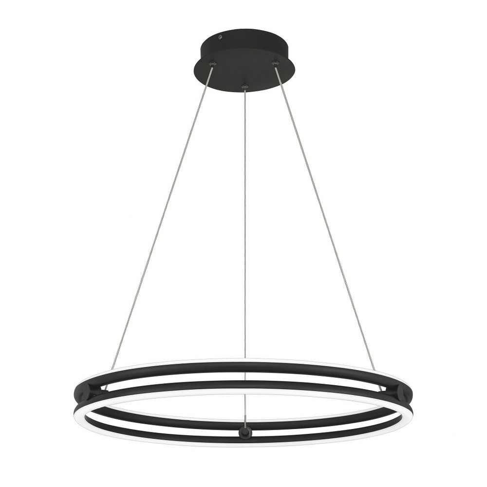 Graves - 47W 1 LED Pendant in Transitional style - 24 Inches wide by 2.25 Inches gallery