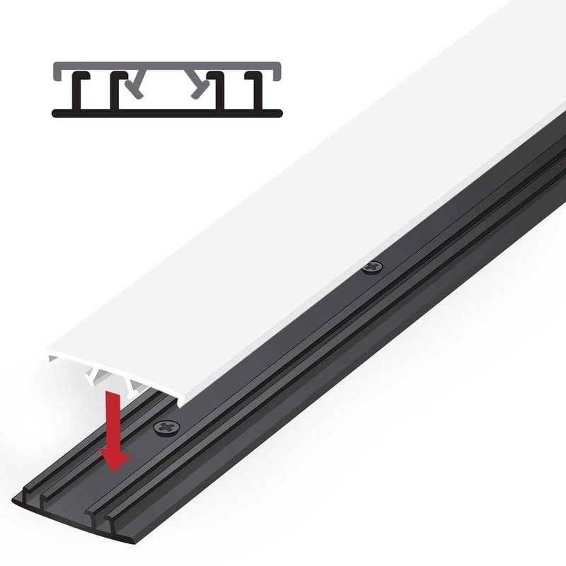 1-1/2 in Porch Screening System Base Strip for Screen Installation Repair gallery