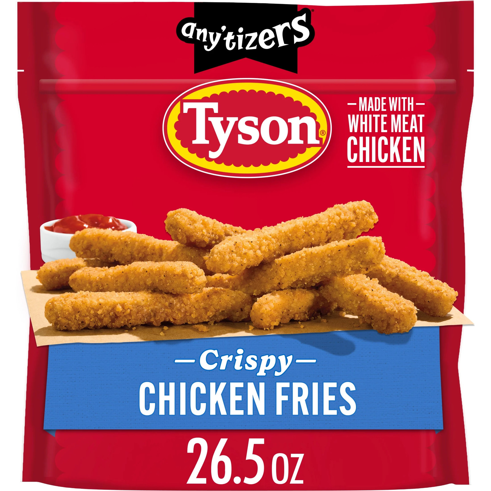 Tyson Any'Tizers White Meat Crispy Chicken Fries, 26.5 Oz (Frozen) gallery