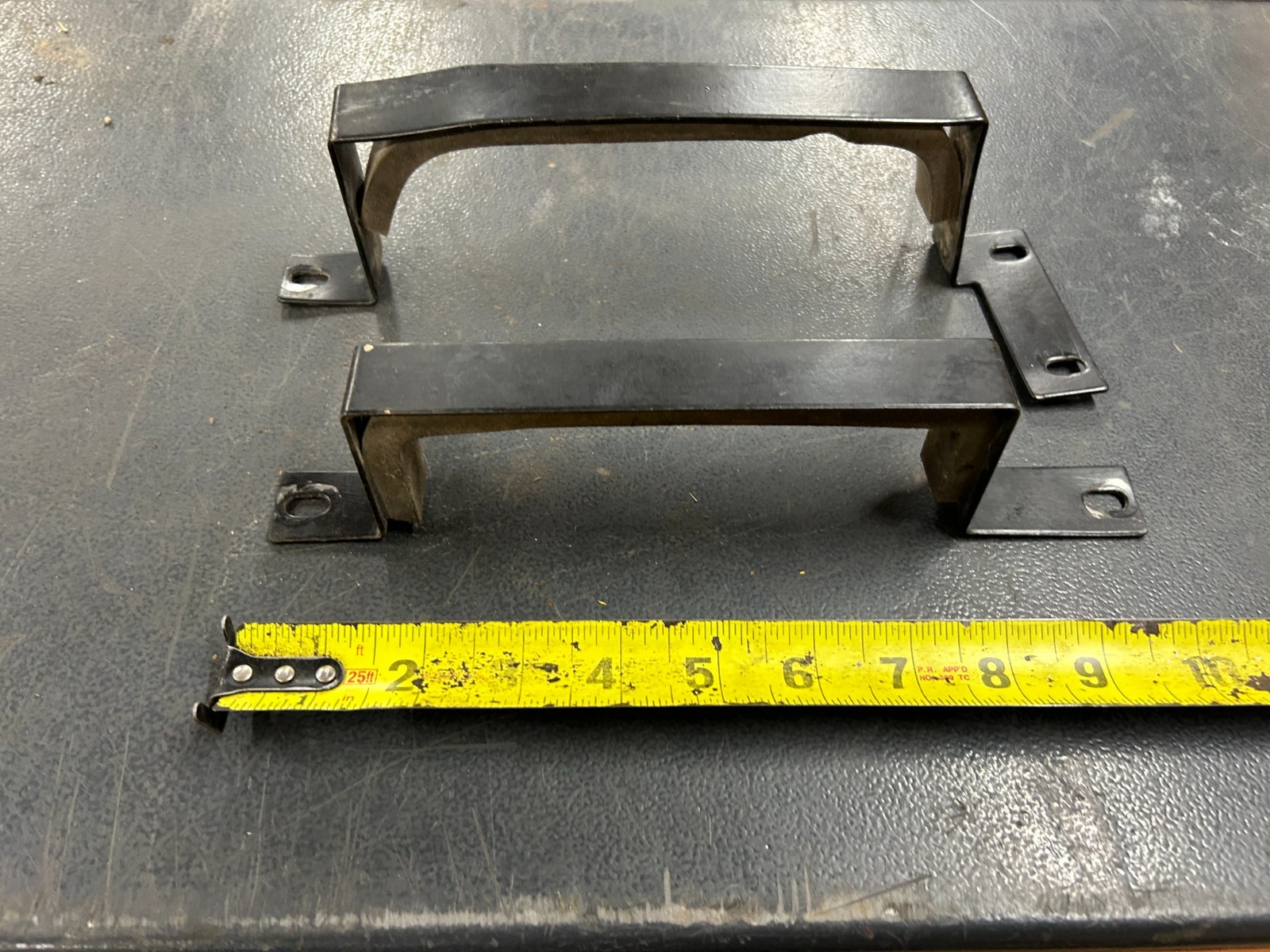 2018 Hustler Raptor SD fuel tank mount brackets #117059 117060 gallery