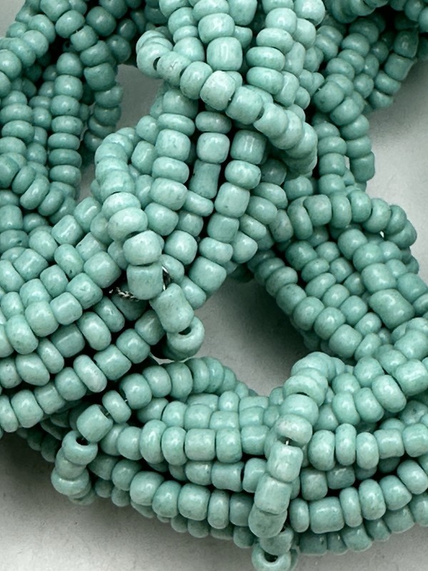 Turquoise Colored Stone Beaded Napkin Rings On Wire Heavy Duty Set Of 4 gallery