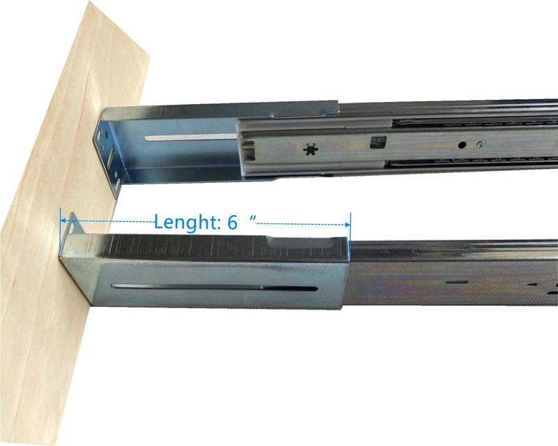 Kitchen Slide Out Cabinet Shelf Pull Out Wood Drawer Storage W21xD21 soft close gallery
