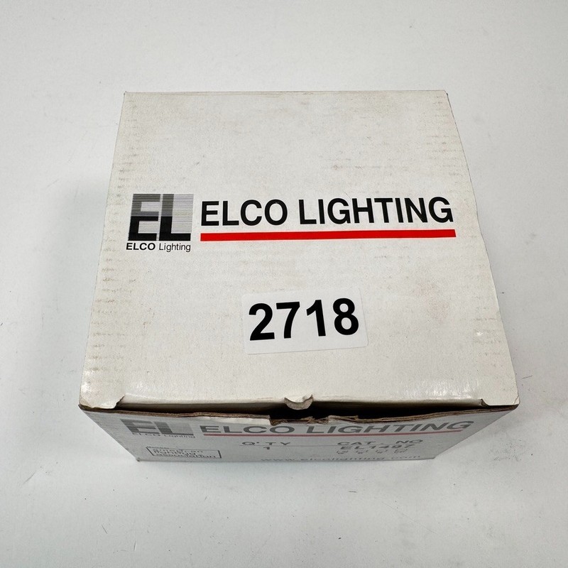 ELCO EL1497W: 4" Adjustable Pull Down Trim For MR16 lamps - White gallery