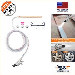 Professional Dustless Sand Blasting Kit for Graffiti & Rust Removal – 5000 PSI