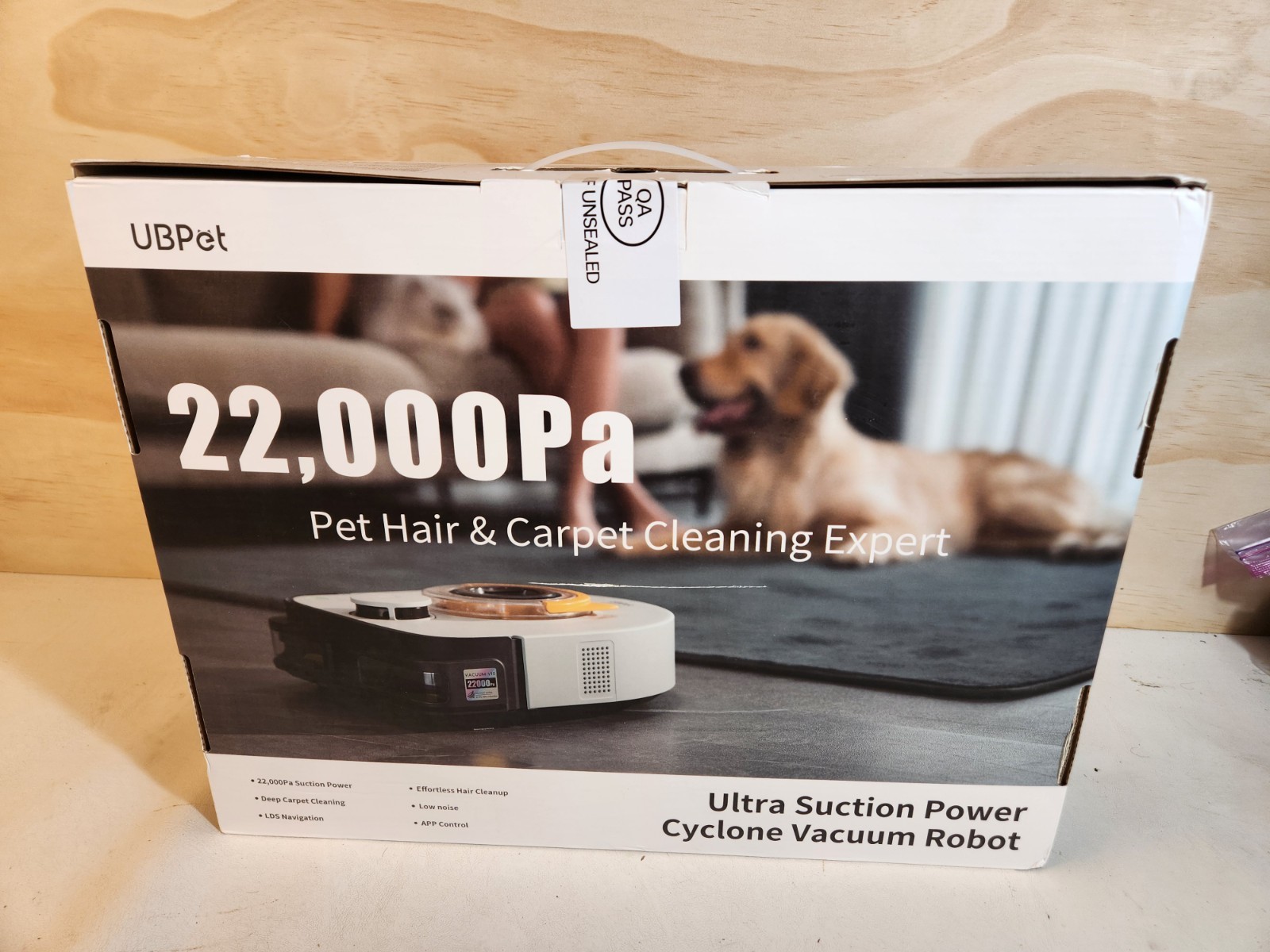 UBPET Robot Vacuum Cleaner 22000Pa Suction Smart Mapping LiDAR Pet Hair gallery