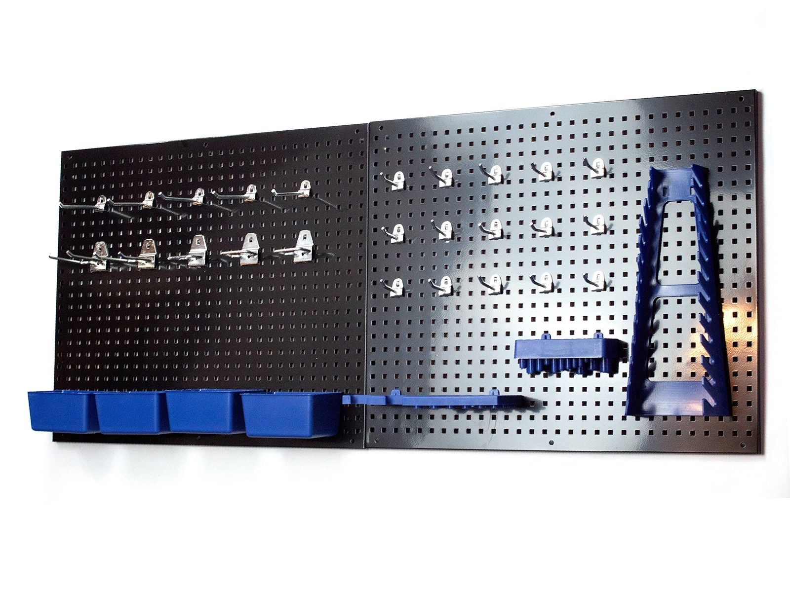 36x22 Metal Pegboard Standard Tool Storage Kit With 32pc Peg Accessories gallery