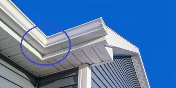 Gutter Box Miter 5" INSIDE Corner 90° | 21 COLOR CHOICES | 5K Gutter | K Style gallery