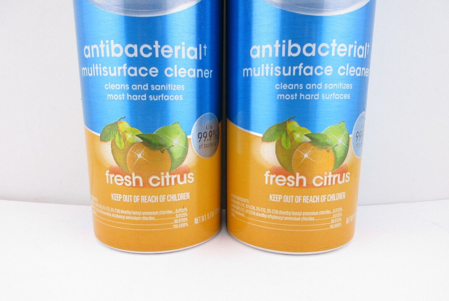 Pledge Antibac Multi Surface Cleaner, CITRUS, 9.7 oz ea, 2 pk - FREE SHIPPING!!! gallery
