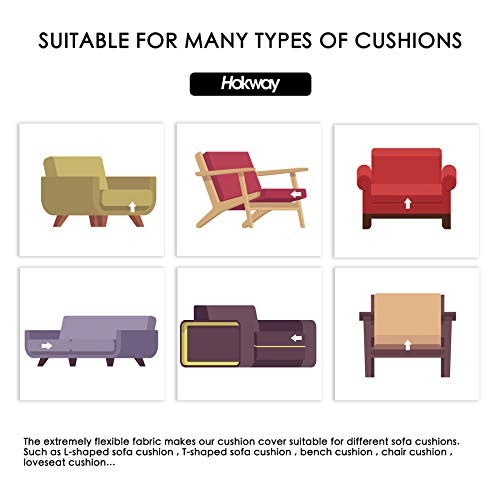Piece Couch Cushion Slipcovers Stretch Reversible Cushion 3 Camel New gallery